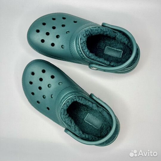 Новые Crocs 36-37 утепленные Оригинал сабо