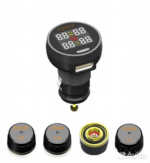 Датчик давления шин Sheriff на Невского