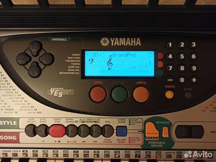 Синтезатор yamaha psr-240