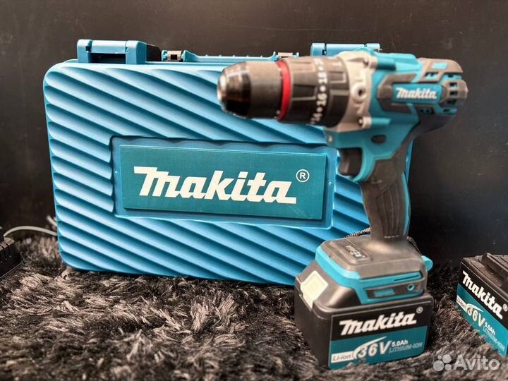 Шуруповерт аккумуляторный 18v makita