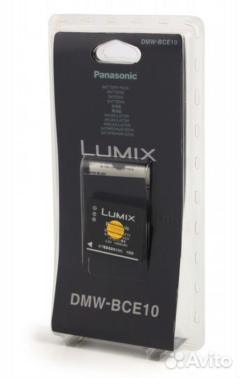 Аккумулятор Panasonic DMW-BCE10 для фотокамеры