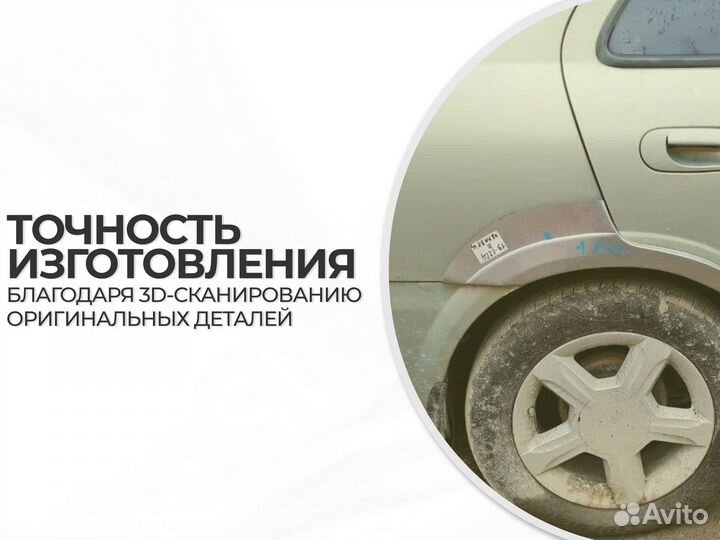 Ремонтные пороги и арки для Volkswagen Гатчина