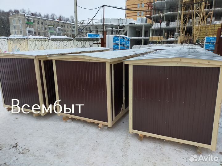 Бытовка на участок за 6 часов