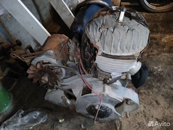 Новый СССР двигатель мотоколяска инвалидка планета