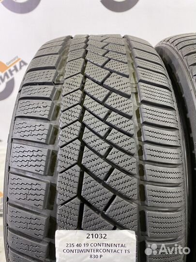 Continental ContiWinterContact TS 830 P 235/40 R19