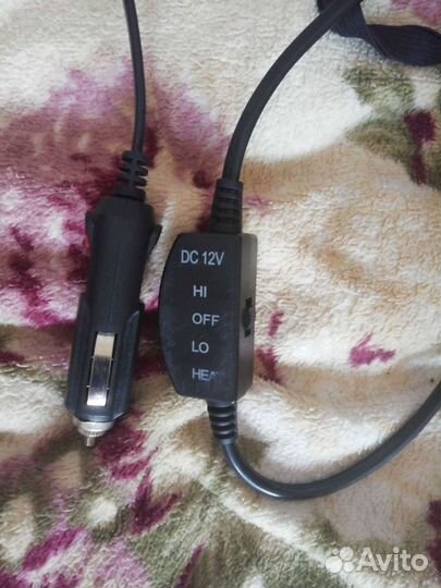 Накидка на сидение с подогревом