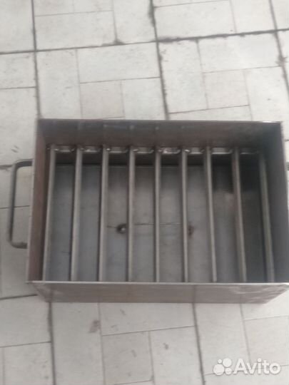 Коптильня горячего копчения из нержавейки