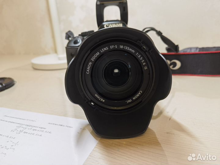 Зеркальный фотоаппарат canon 550d + ef-s 18-135mm