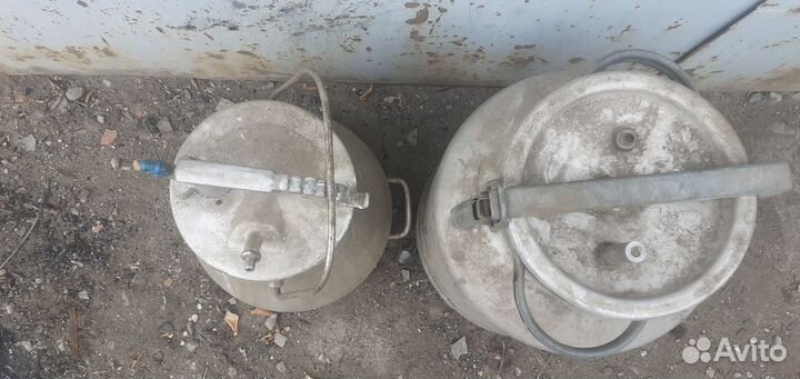 Фляга алюминиевая с бидоном