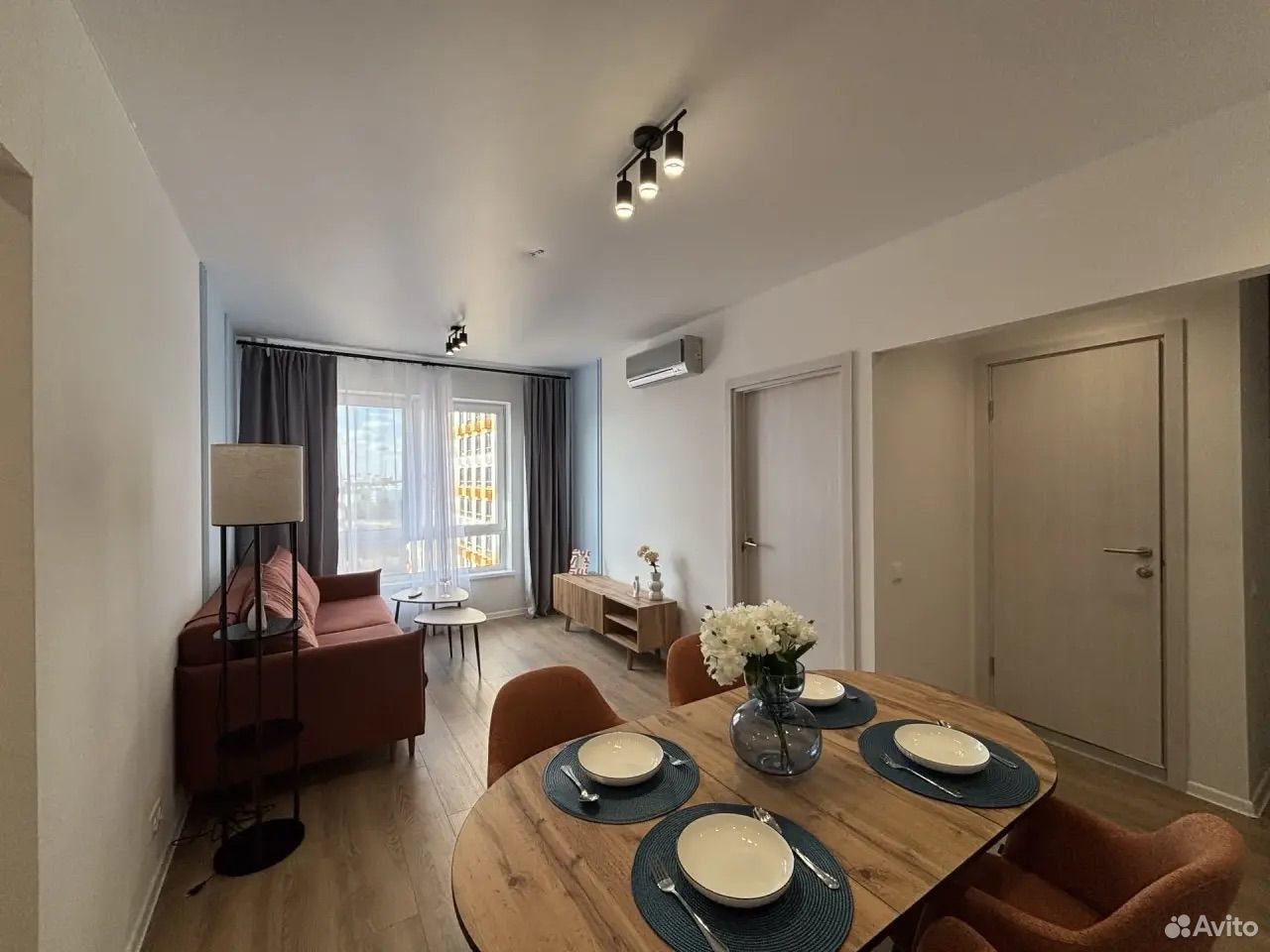 Евро3-комнатная квартира, 51 м² — фото 1