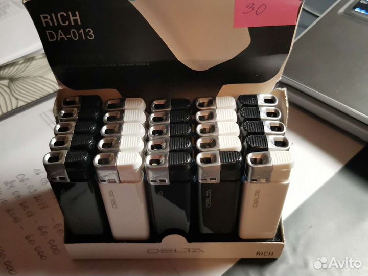 Зажигалки новые коробка 25штук