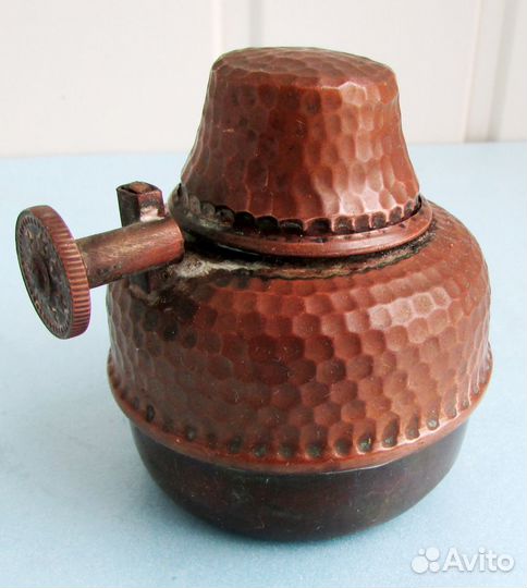 Горелка походная. Трофей с первой мировой. Медь