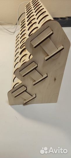 Подставка для красок Vallejo 63 ячейки, без клея