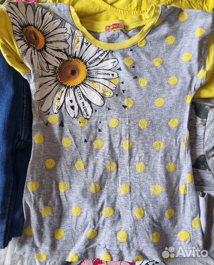 Вещи на девочку 110 пакетом