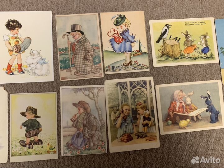 Открытки старые, разные, из личной коллекции