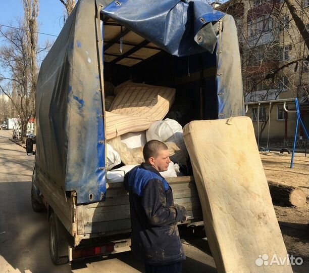 Вывоз мусора, спил деревьев