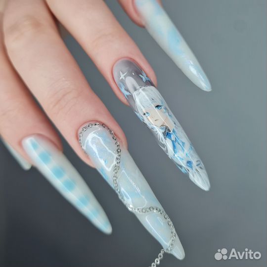 Маникюр/Наращивание ногтей/Ручная роспись