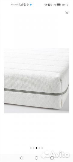 Матрас IKEA Malfors 90х200