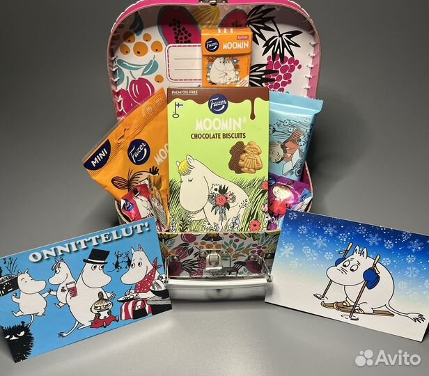 Чемоданчик с Муми-сладостями Fazer /Moomin