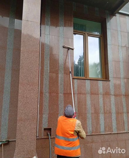 Мойка фасадов, мойка окон,клининг