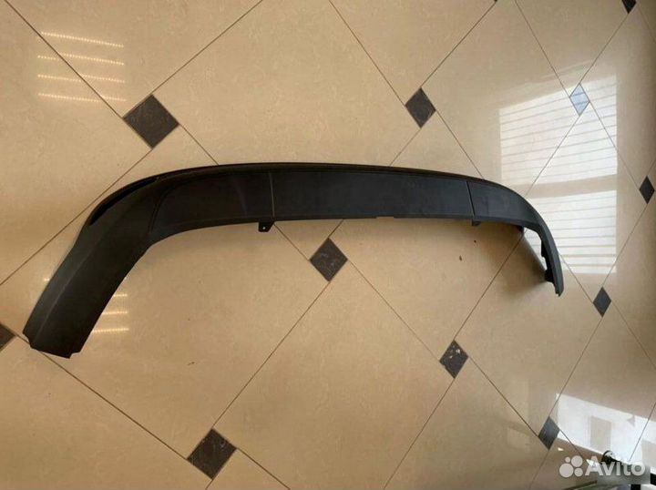 Юбка, губа заднего бампера Ford Focus 3
