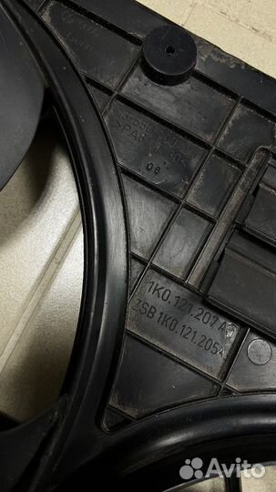 Вентилятор охлаждения passat b6