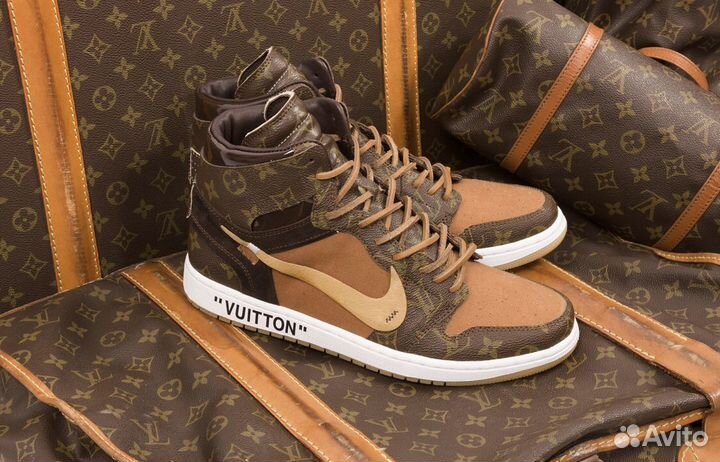 Air jordan 1 hotsell louis vuitton off white