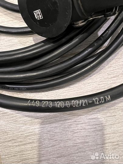 Кабель питания Tebs-E 7 пин 4492731200 Wabco 12м