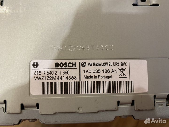 Мультимедиа volkswagen jetta оригинальная