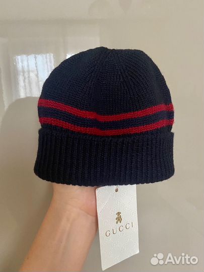 Детская шапка Gucci. Новая