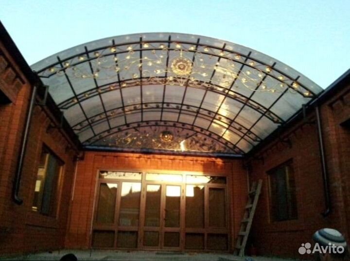 Навесы с установкой