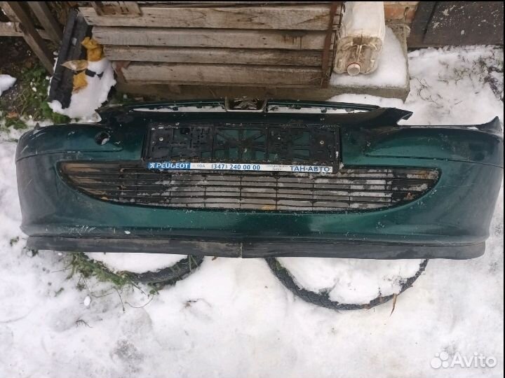 Передний бампер для Пежо 307 до рестайлинг 01-05