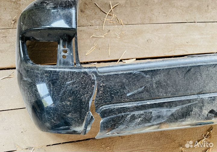 Бампер задний на Toyota Land Gruiser Prado 120