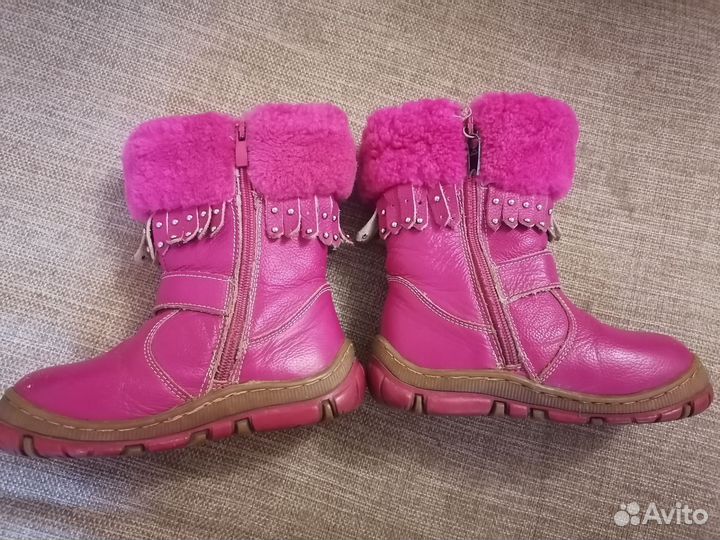 Сапоги зимние для девочки 29 размер