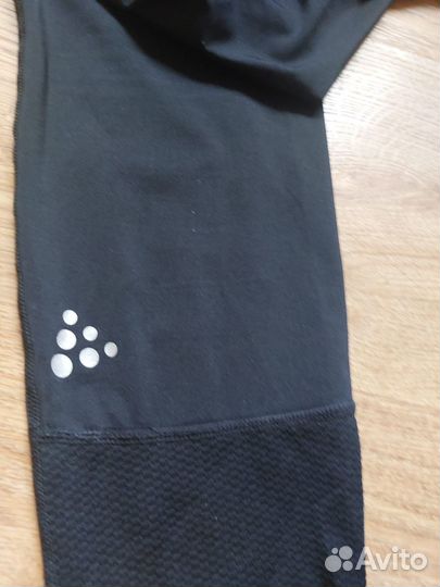 Рейтузы тайтсы craft женские для бега и трекинга