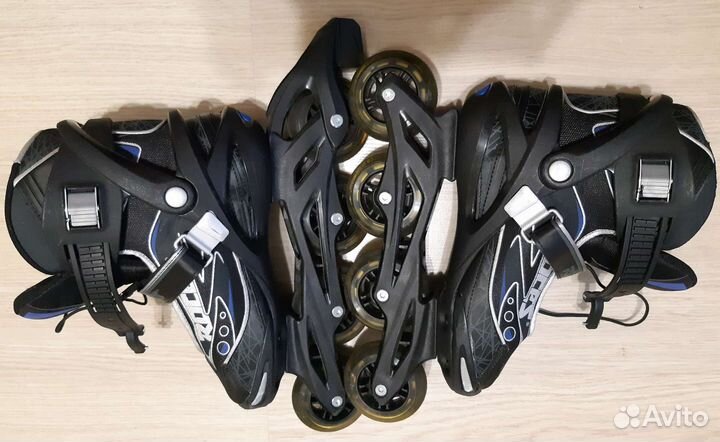 Роликовые коньки Roces. Комплект защиты. Рюкзак