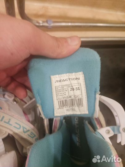 Роликовые коньки детские раздвижные