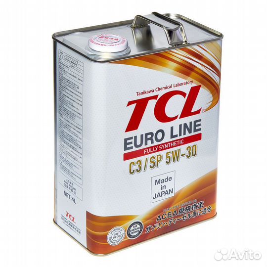 Масло моторное TCL Euro Line C3/SP 5W-30 (4 л)