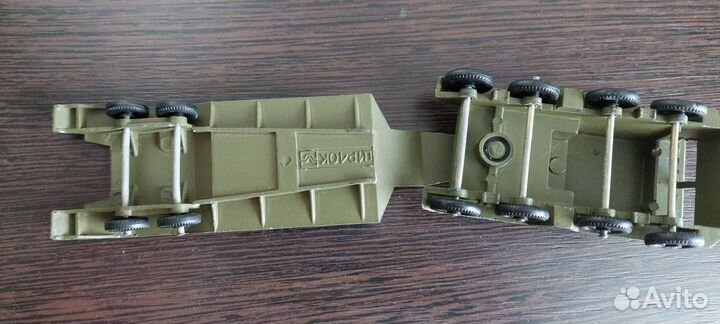 Модель Тягач с платформой тпз