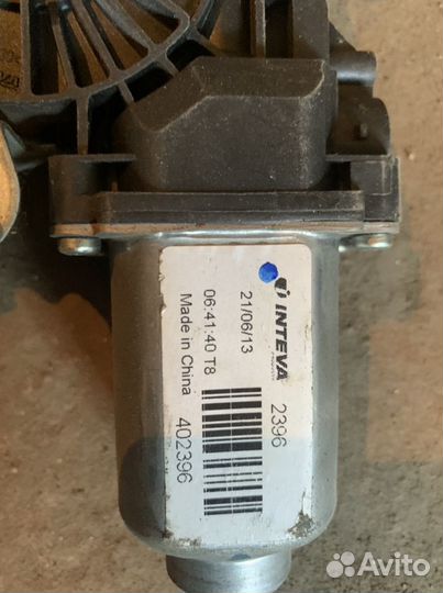 Стеклоподъемник передний Hyundai Solaris