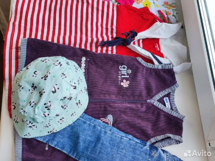 Вещи пакетом на девочку 140 146