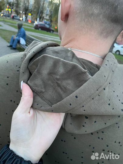 Сортивный теплый мужской костюм