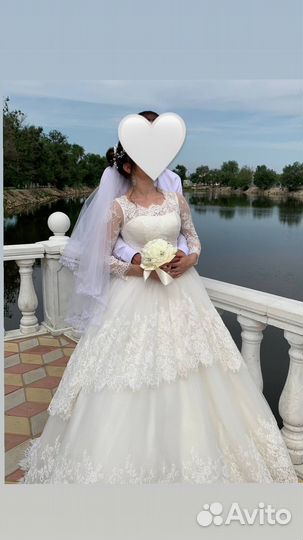 Свадебное платье 44 46