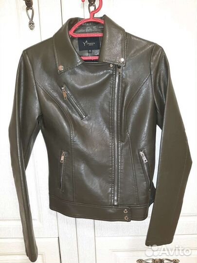 Кожаная куртка женская, кожанка, косуха