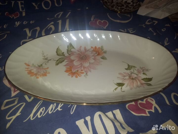 Блюдо зик конаково СССР