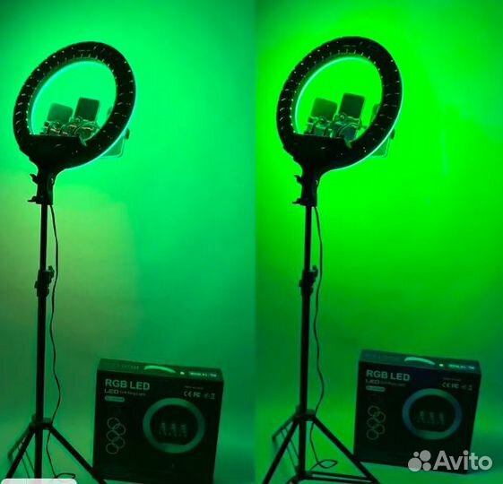 Кольцевая лампа 36 см