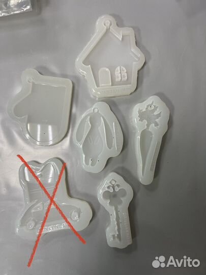 Силиконовые формы для эпоксидной смолы