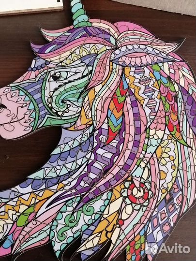 Пазл деревянный фигурный