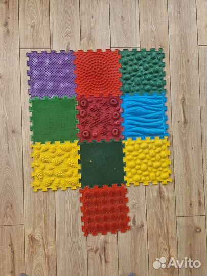 Коврик ортопедический пазл 10 шт