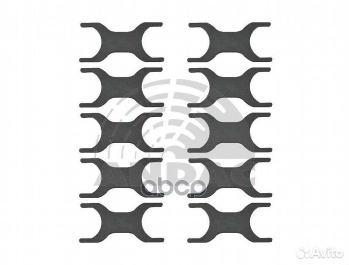 0810 20261 р/к дискового тормоза (м) пластина